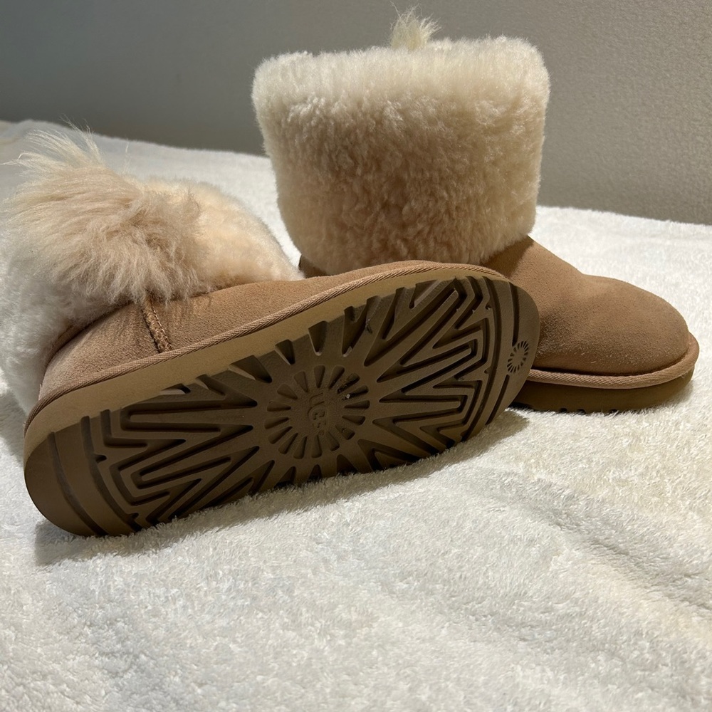 Ugg Fur Cuff Boot - image 1
